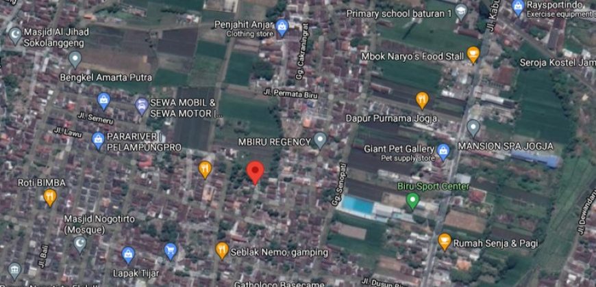 LANGKA LOKASI TANAH DI GAMPING DALAM RINGROAD JOGJA