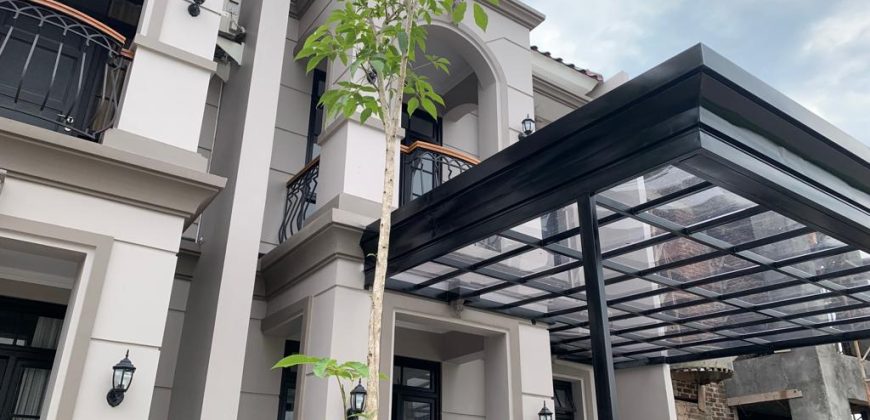 Hunian 2 Lantai dengan Konsep Mediterania di Yogyakarta