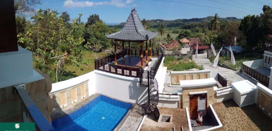 Villa Mewah dengan Desain Khas Etnik dan Fitur Canggih di Yogyakarta