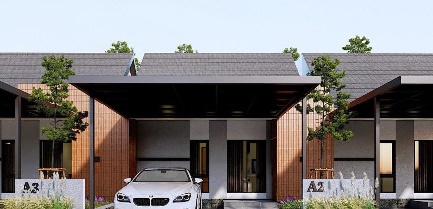 RUMAH INDUSTRIAL MODERN DALAM CLUSTER DI MLATI, SLEMAN
