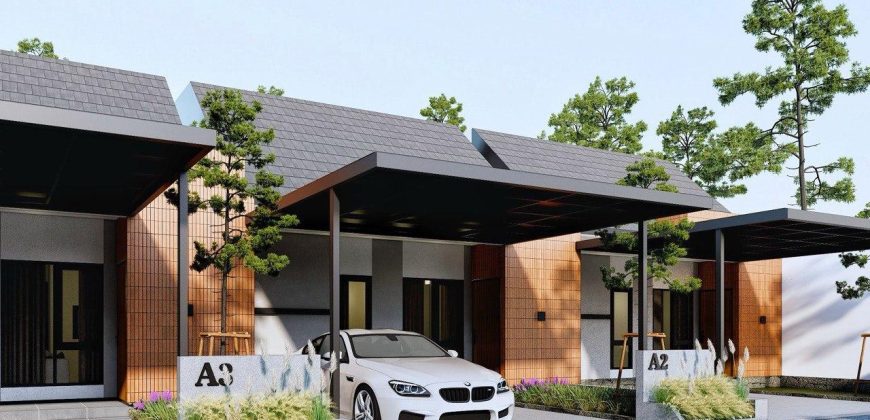 RUMAH INDUSTRIAL MODERN DALAM CLUSTER DI MLATI, SLEMAN